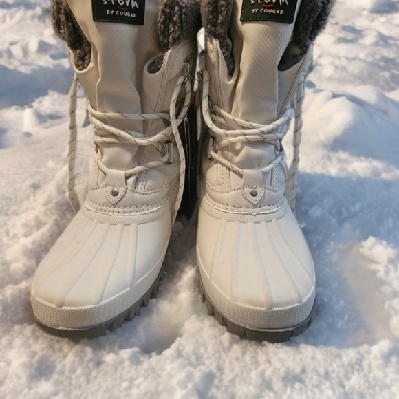 Storm By Cougar White Winter & Rain Boots - Picture 1 of 5